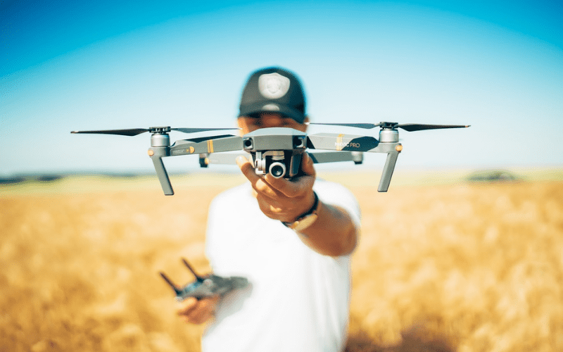 Shooting With Drone